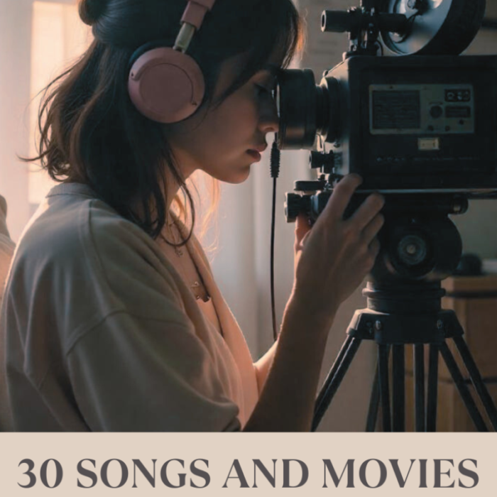 30 Songs and Movies That Shaped My Life